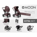 Kočárek MOON RESEA 2.0 Extra set - Tonka 2026
