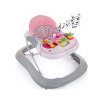 Chodítko se zvukem PETITE&MARS Monty - Chevron Pink