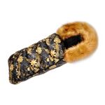 Fusak Jasmine 3v1 s kožíškem - Golden černý