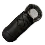 Fusak Jasmine z ovčí vlny Ovečka - Černý