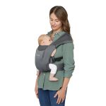 ErgoBaby Nosítko Embrace SOFT AIR MESH - Washed Black 