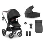 Kombinovaný kočárek Hauck Comfort N Care 2v1 - Black