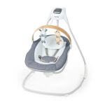 INGENUITY Houpačka pohupující hudební ™ 0m+, do 9kg - Chambray