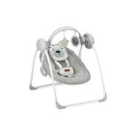 Houpací lehátko s melodiemi MoMi LISS - medvěd růžový