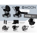 Kočárek MOON CIAO 3v1 Kombi set - Onyx 2026
