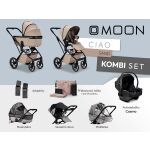 Kočárek MOON CIAO 3v1 Kombi set - Sand 2026