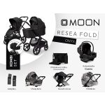 Kočárek Moon ReSea FOLD Kombi Set - Onyx 2026