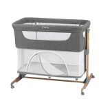 Postýlka MoMi Smart Bed 4v1 - Šedá