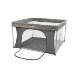 Dětská skládací ohrádka Kidnort Snoen - Světle šedá