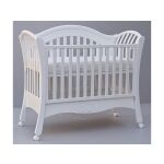 Luxusní postýlka Scarlett Valencie-buk bílá