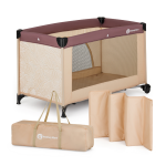 Cestovní postýlka Petite&Mars Nyja - Urban Jungle Sand