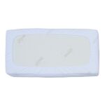 MATRACOVÝ CHRÁNIČ SCARLETT-bílý 140x70 cm