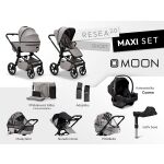 Kočárek MOON RESEA 2.0 Maxi Set 4v1 - Ghost 2026