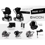 Kočárek MOON RESEA 2.0 Maxi Set 4v1 - Onyx 2026