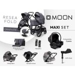 Kočárek Moon ReSea FOLD Maxi Set - Graphite 2026