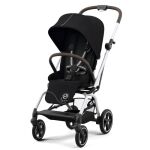 Kočárek Cybex Eezy S Twist+ 2 - Moon Black/Silver 2023