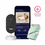 OWLET Dream Duo - chytrá ponožka Dream Sock a kamera Owlet Cam 2 bundle - Mint