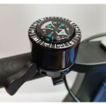 Zvonek pro odrážedla First Bike - kompas černý