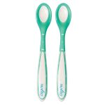 NUVITA Termosenzitivní lžičky 2ks - zelená