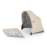 Stříška + vložka ke kočárku PETITE&MARS Royal 2/3 - Sahara Beige