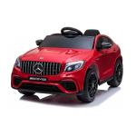 Dětské elektrické autíčko Mercedes Benz GLC 63S 4x4 s dálkovým ovládáním - Červené