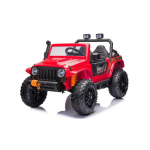 Elektrické autíčko Jeep 4Speed 24V 4x200W s dálkovým ovládáním - Červené