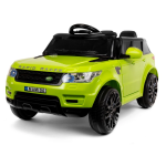 Elektrické autíčko Land Rapid Racer 2x6V, dálkové ovládání - Zelené