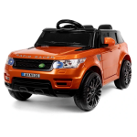 Elektrické autíčko Land Rapid Racer 2x6V, dálkové ovládání - Oranžové