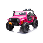 Elektrické autíčko Jeep 4Speed 24V 4x200W s dálkovým ovládáním - Růžové