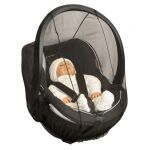 Síťka proti hmyzu na autosedačku Emitex-Černá