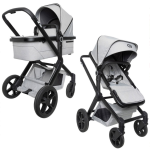 Kombinovaný kočárek Koelstra Next - Soft grey melange