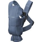 BabyBjörn Nosítko Mini - Vintage Indigo cotton