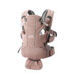 BabyBjörn nosítko MOVE - Dusty pink 3D Mesh