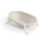 OK BABY Vanička skládací protiskluzová Onda Slim 0–12m - White