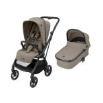 Set 2v1 kočárek Maxi-Cosi Leona 2 + korbička Oria Luxe - Luxe Twillic Truffle