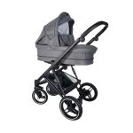 Kombinovaný kočárek Firkon Ozzi - Tmavě Šedá