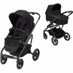Kočárek Maxi-Cosi Lila XP+ 2v1 + korba  Oria XXL - Essential Black
