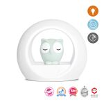 ZAZU Sovička LOU - noční světlo se zvukovým senzorem - Šedá