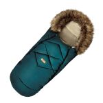 Fusak Jasmine z ovčí vlny Ovečka - Zelený Smaragd