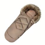 Zimní fusak do kočárku Jasmine Polaris - Latte