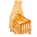 4DÍLNÁ SOUPRAVA DO POSTÝLKY SCARLETT MRÁČEK BÉŽOVÁ-Béžová