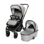 Set Kočárek Zopa Move Cross 3 + Hluboká korba Move XL + Adaptéry - Metal Grey
