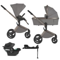 Kombinovaný kočárek ANEX Flo 3v1 + CYBEX Aton B2 i-Size + isofix základna - Charm
