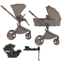 Kombinovaný kočárek ANEX Flo 3v1 + CYBEX Aton B2 i-Size + isofix základna - Yuki