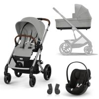 Cybex Balios S Lux bundle 3v1 - Stone Grey 2026
