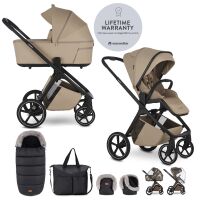 Set XXL EASYWALKER Zoey Go kočárek 2v1 Limited - Sand Taupe