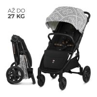 Kočárek Kinderkraft Mitzy - Lunar Black Bizuu