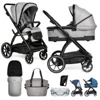 Kočárek Muuvo Trick 2v1 - Steel Grey