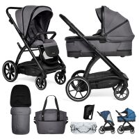 Kočárek Muuvo Trick 2v1 - Iron Graphite