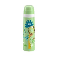 CHICCO Termoska nerez s obrázky 500 ml - Zelená
